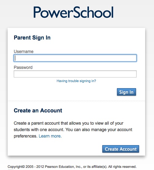 Login Screen
